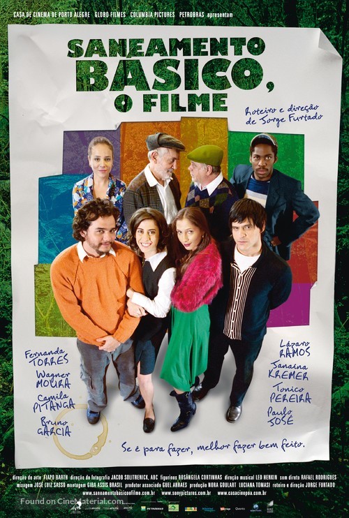 Saneamento B&aacute;sico, O Filme - Brazilian Movie Poster
