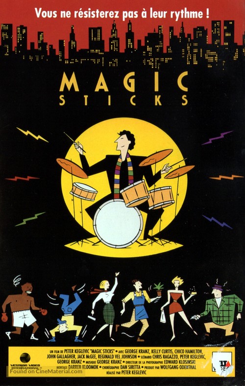 Magic Sticks - French VHS movie cover