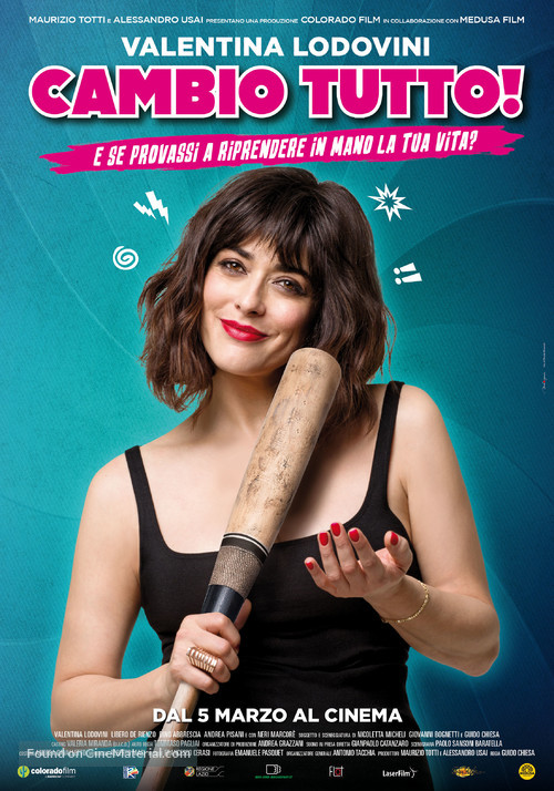 Cambio tutto - Italian Movie Poster