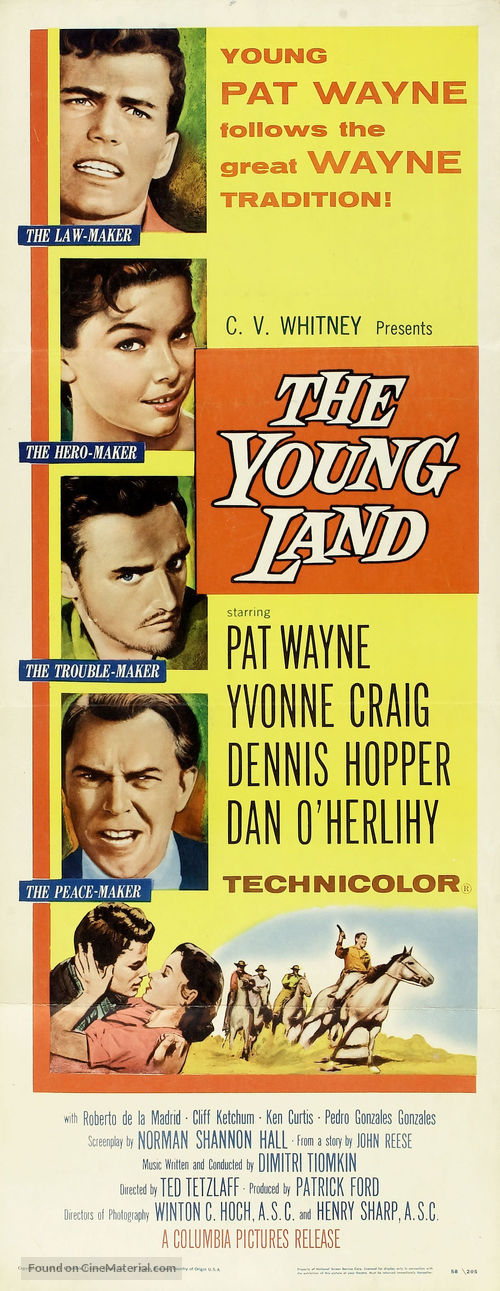 The Young Land - Movie Poster