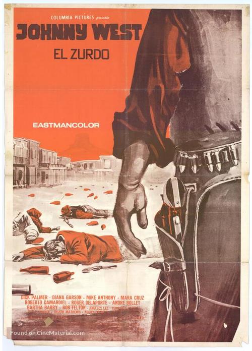 Johnny West il mancino - Spanish Movie Poster