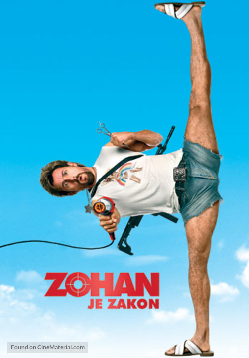You Don&#039;t Mess with the Zohan - Slovenian Movie Poster