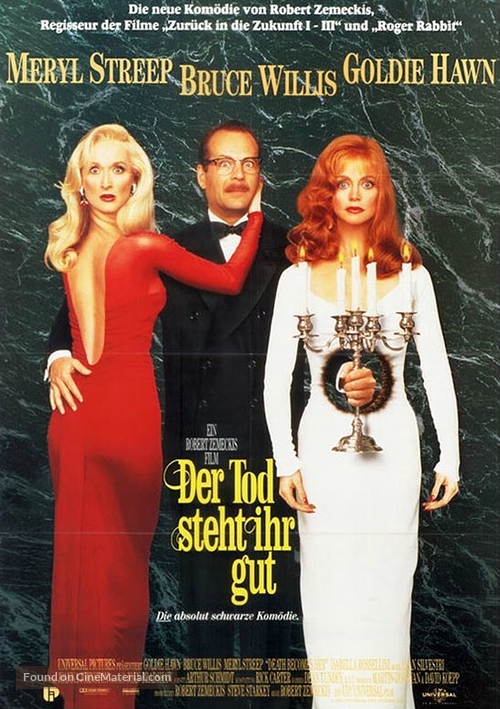 Death Becomes Her - German Movie Poster