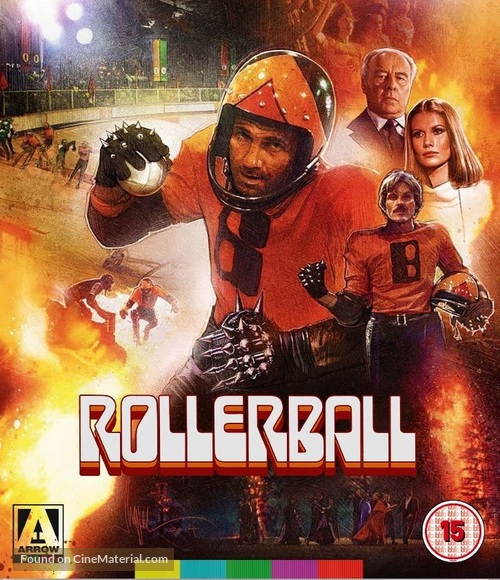 Rollerball - British Blu-Ray movie cover