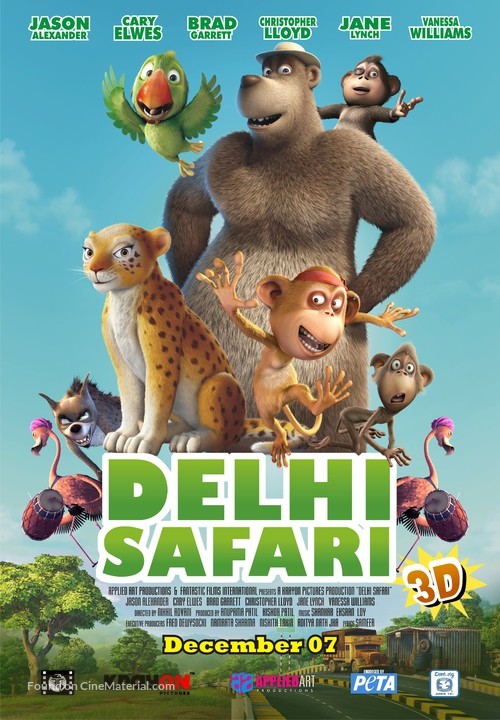 Delhi Safari - Movie Poster