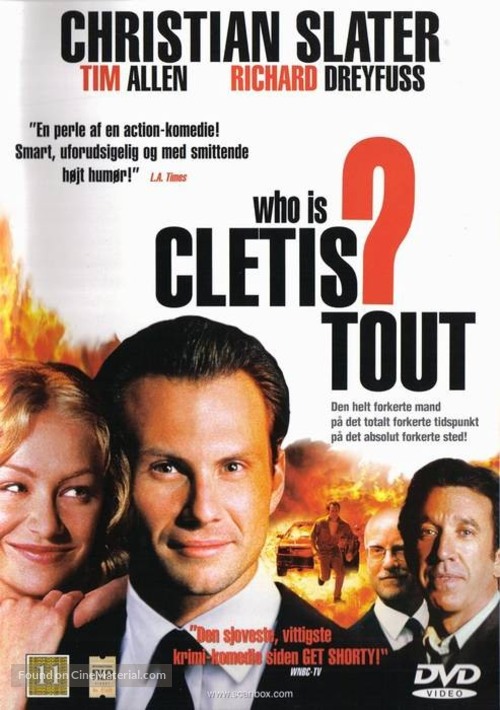 Who Is Cletis Tout - Danish DVD movie cover
