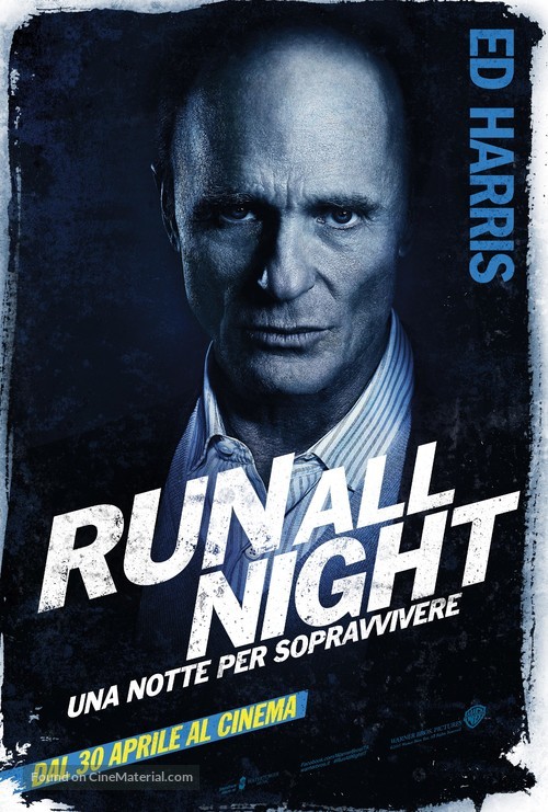 Run All Night - Italian Movie Poster