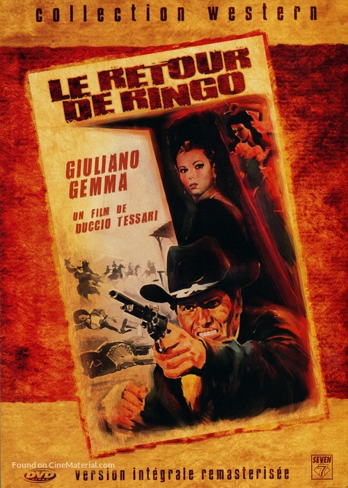 Il ritorno di Ringo - French DVD movie cover