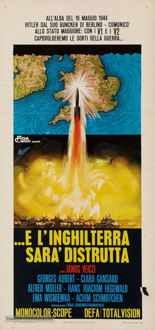 Die gefrorenen Blitze - Italian Movie Poster