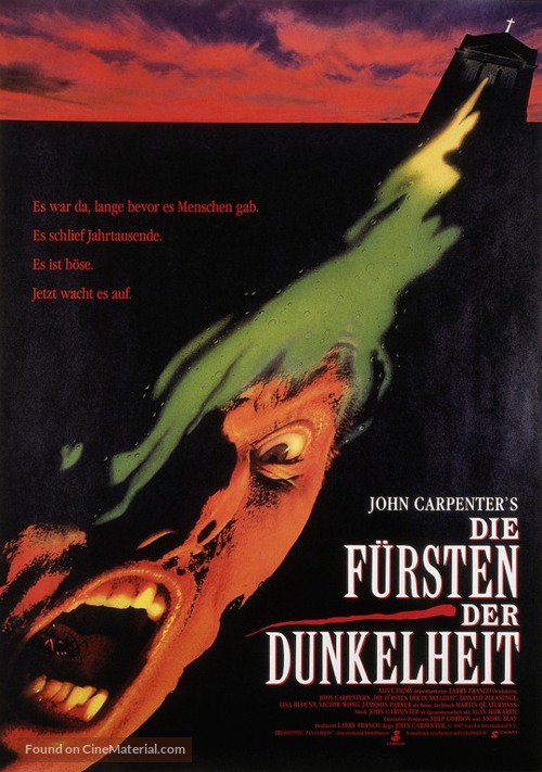 Prince of Darkness - German Movie Poster