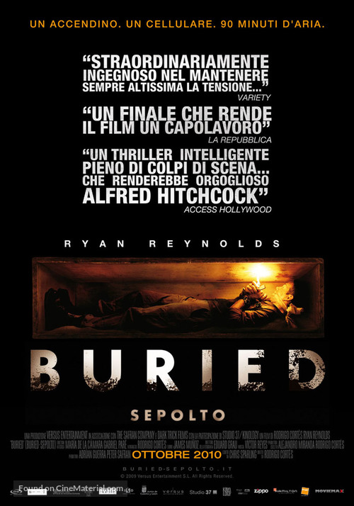 Buried - Advance movie poster