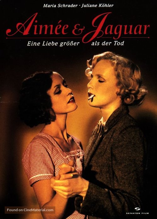 Aim&eacute;e &amp; Jaguar - German DVD movie cover