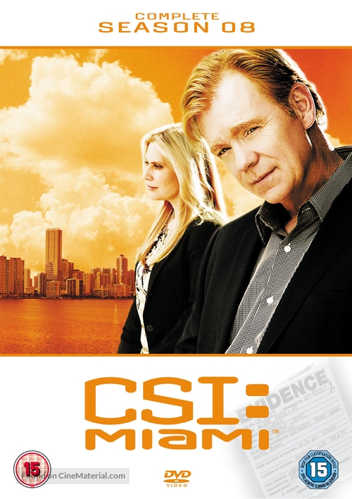 &quot;CSI: Miami&quot; - British DVD movie cover