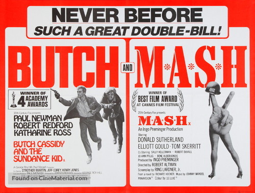 MASH - British Combo movie poster