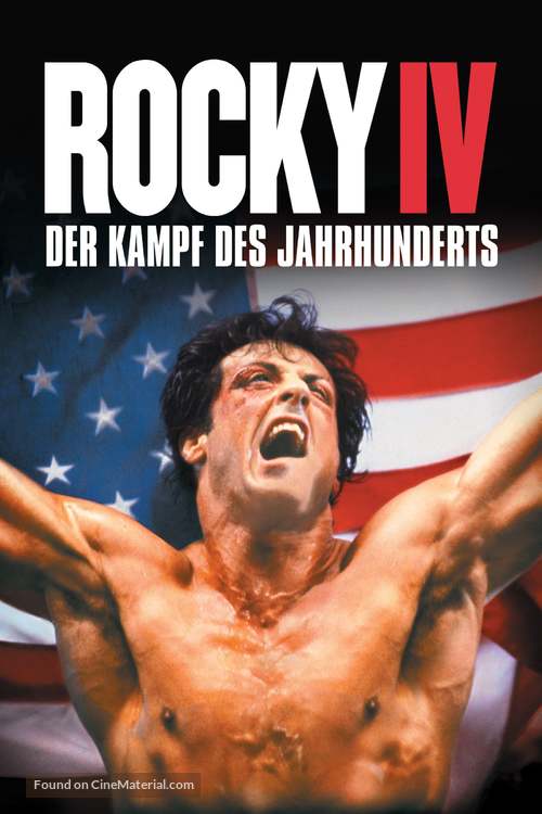 Rocky IV - German Movie Cover