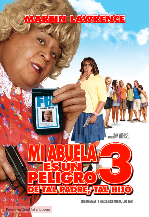 Big Mommas: Like Father, Like Son - Argentinian DVD movie cover