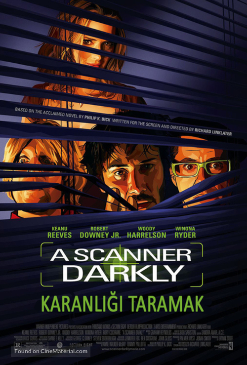 A Scanner Darkly - Turkish Movie Poster
