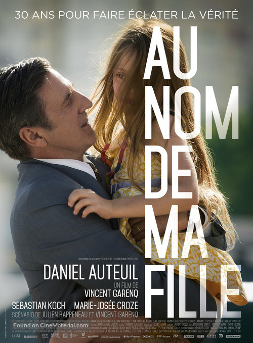Au nom de ma fille - French Movie Poster