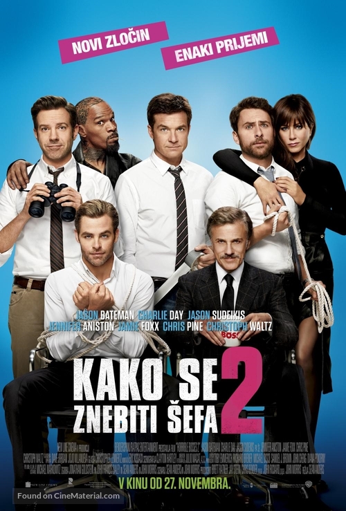 Horrible Bosses 2 - Slovenian Movie Poster