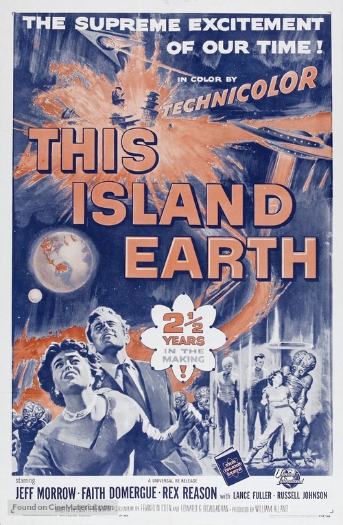 This Island Earth - Movie Poster