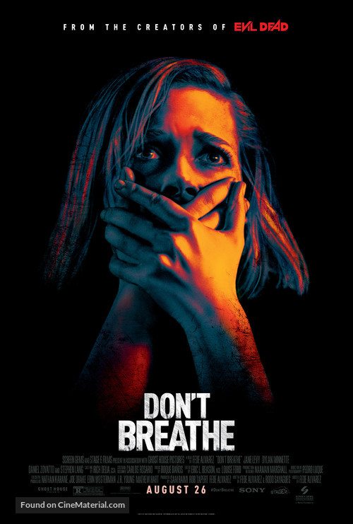 Don&#039;t Breathe - Theatrical movie poster