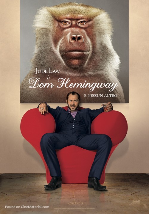 Dom Hemingway - Italian Movie Poster