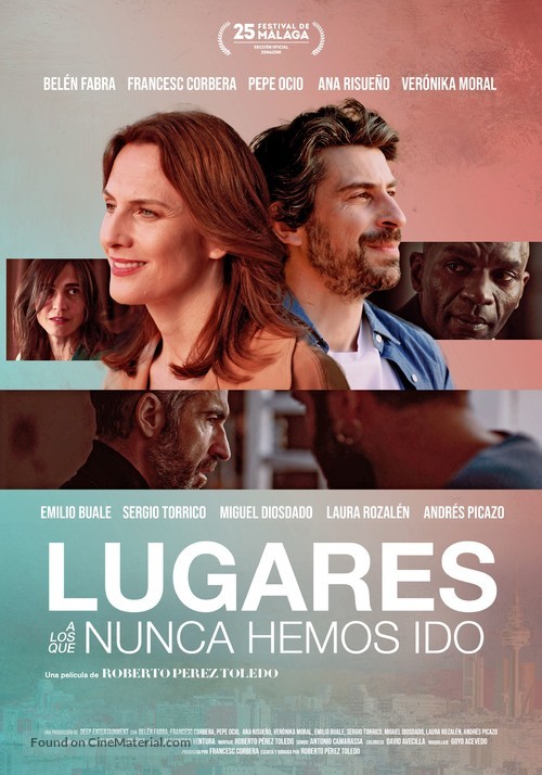 Lugares a los que nunca hemos ido - Spanish Movie Poster