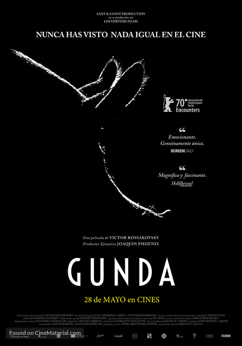 Gunda - Spanish Movie Poster