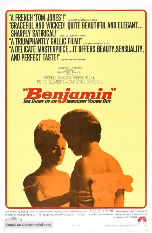 Benjamin ou Les m&eacute;moires d&#039;un puceau - Movie Poster