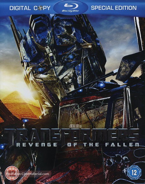 Transformers: Revenge of the Fallen - British Movie Cover