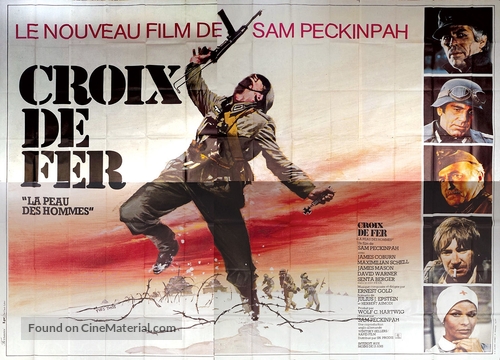 Cross of Iron - French Movie Poster