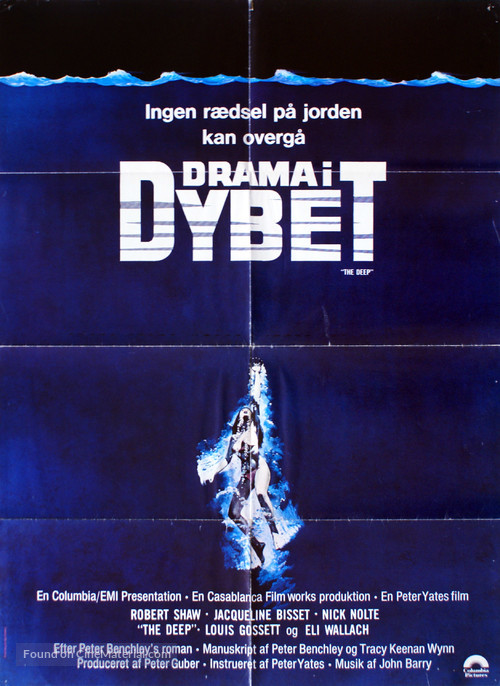 The Deep - Danish Movie Poster