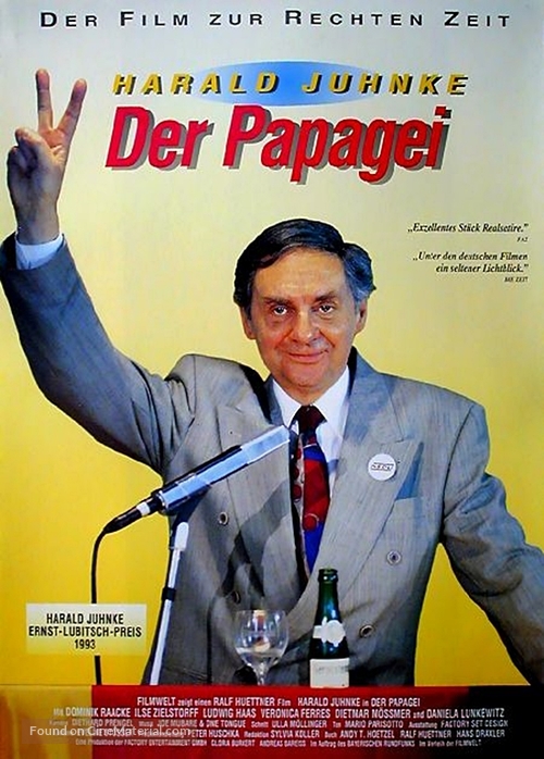 Der Papagei - German Movie Poster