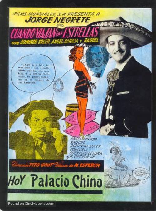 Cuando viajan las estrellas - Mexican Movie Poster