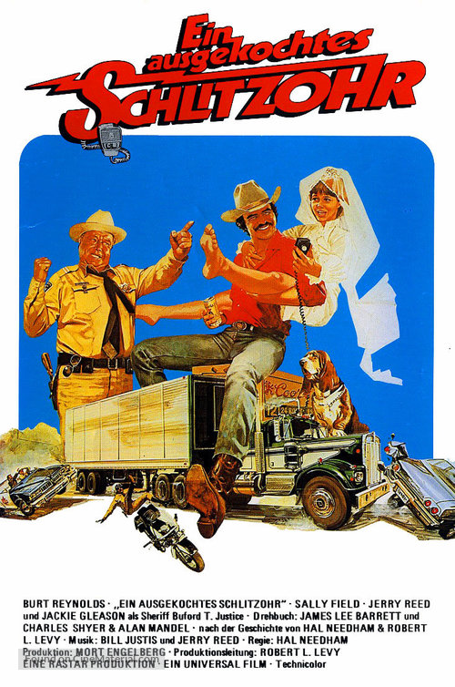 Smokey and the Bandit - German Movie Poster