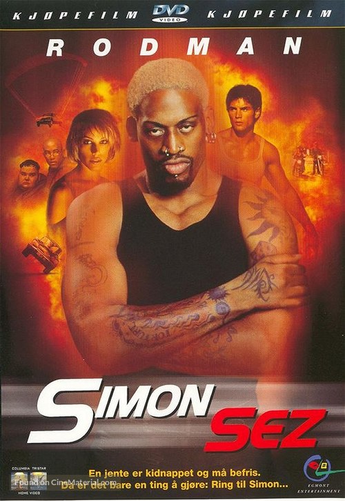 Simon Sez - Norwegian DVD movie cover
