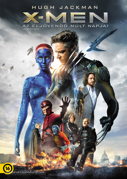 X-Men: Days of Future Past - Hungarian Movie Cover