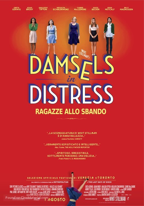 Damsels in Distress - Italian Movie Poster