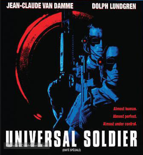 Universal Soldier - Canadian Blu-Ray movie cover