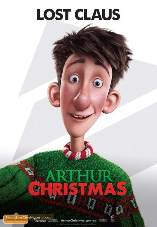 Arthur Christmas - Australian Movie Poster