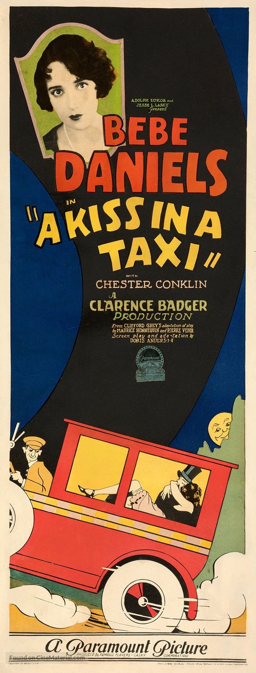 A Kiss in a Taxi - Movie Poster