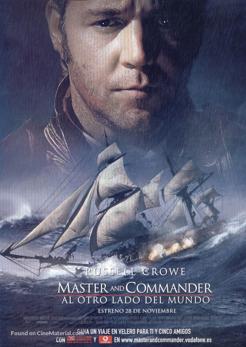 Master and Commander: The Far Side of the World - Spanish Movie Poster