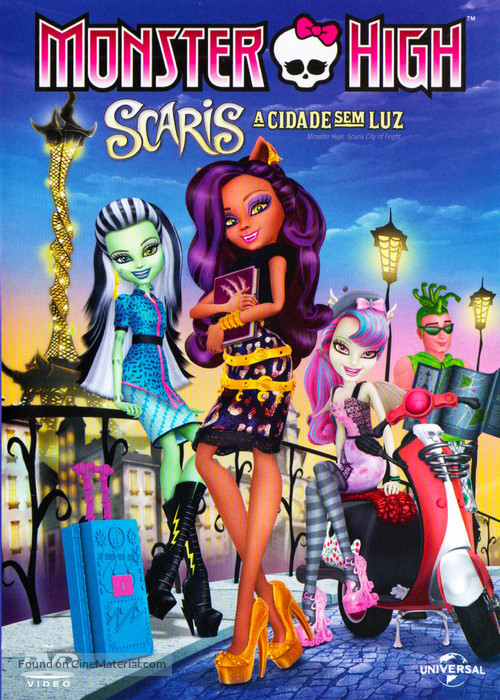Monster High: Friday Night Frights - Brazilian DVD movie cover