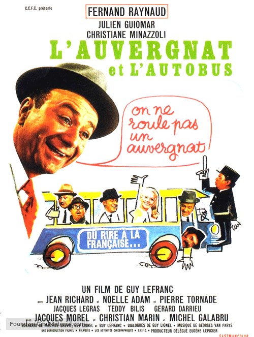 Auvergnat et l&#039;autobus, L&#039; - French Movie Poster