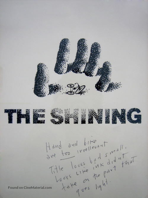 The Shining - Concept movie poster