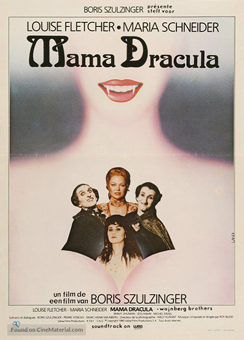 Mama Dracula - Belgian Movie Poster