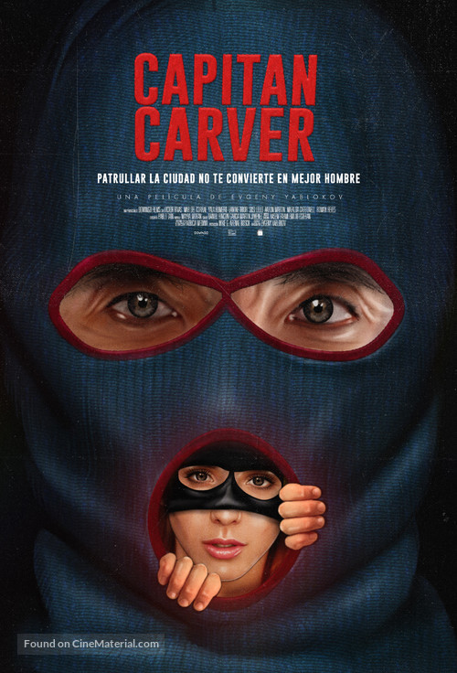 Capit&aacute;n Carver - Spanish Movie Poster