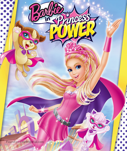 Barbie in Princess Power - Blu-Ray movie cover