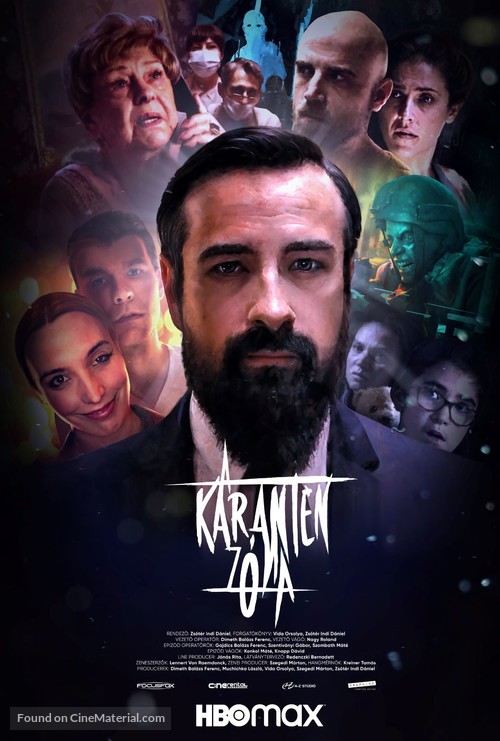 A Karant&eacute;n Z&oacute;na - Hungarian Movie Poster