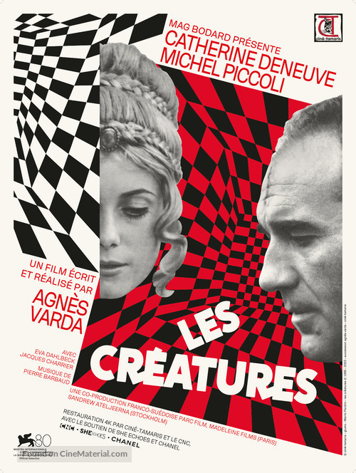 Les cr&eacute;atures - French Movie Poster